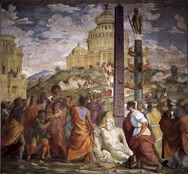  67-Il trionfo di Cicero - Villa medicea di Poggio a Caiano, Prato